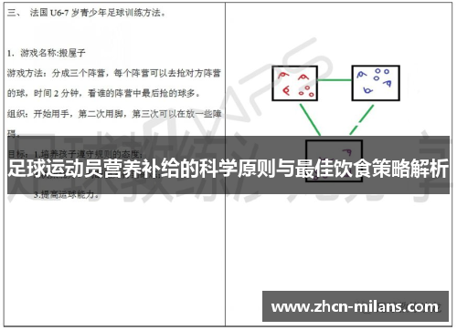 足球运动员营养补给的科学原则与最佳饮食策略解析